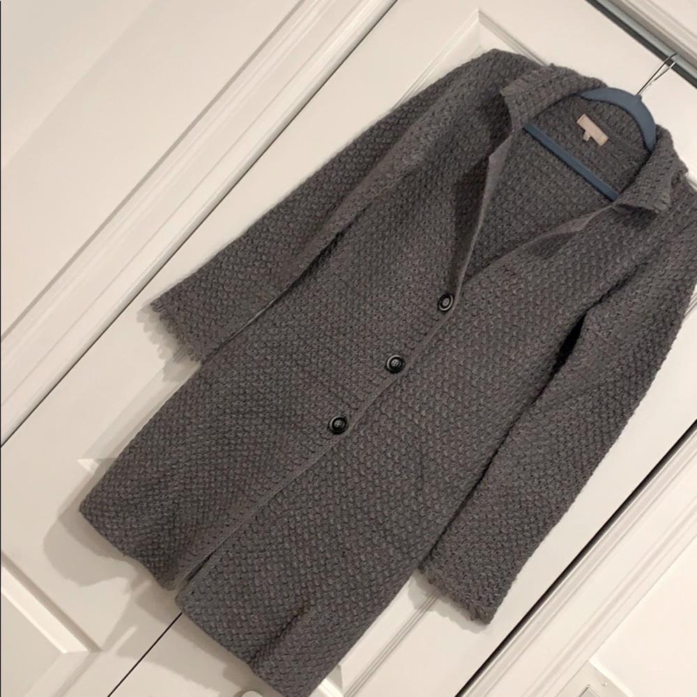 Long Open Cardigan Sweater